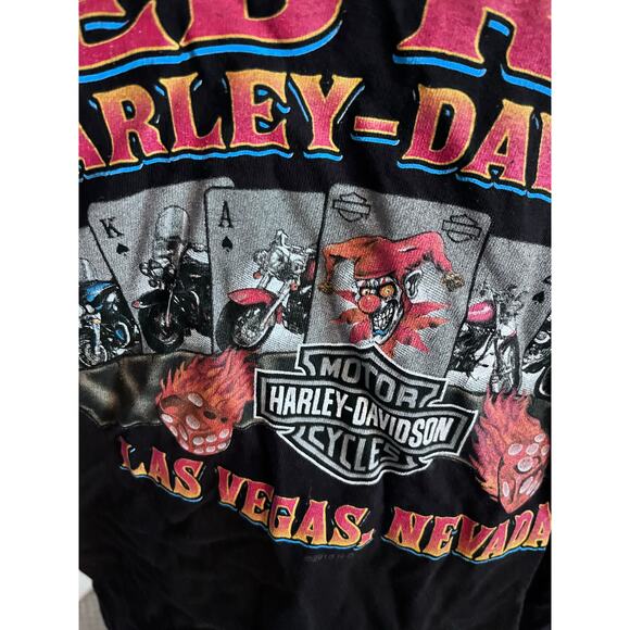 Harley Davidson Mens T-Shirt Live Life Wild L - Picture 2 of 5